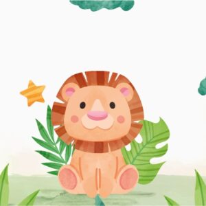 etiqueta-libros-animales-leon