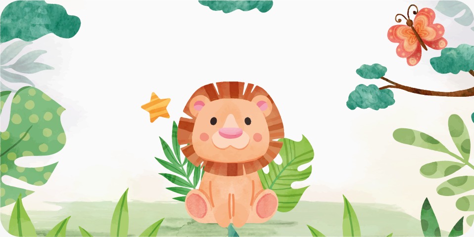 etiqueta-libros-animales-leon